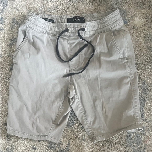 Hollister Other - Hollister Light Gray Drawstring Shorts